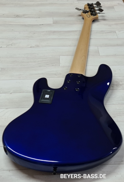 Sandberg California Grand Dark Custom TM5 Ebony, San Remo Blue Highgloss